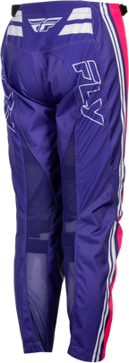 FLY Racing Youth F-16 Raze Pants (2027) - Purple / Red / Yellow - View 14
