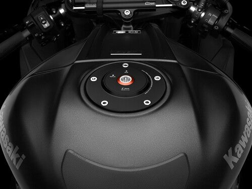 Rizoma Fuel Tank Locking Cap - Gas Black Kaw - TF010B