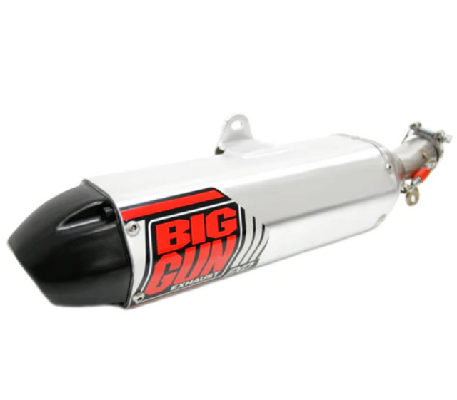 13-45502 Big Gun 07-14 Kawasaki KFX 450R EXO Aluminum Slip On Exhaust