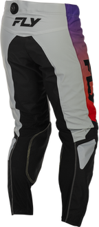 FLY Racing Kinetic Pants (2026) - Grey / Red / Purple / Black - View 27