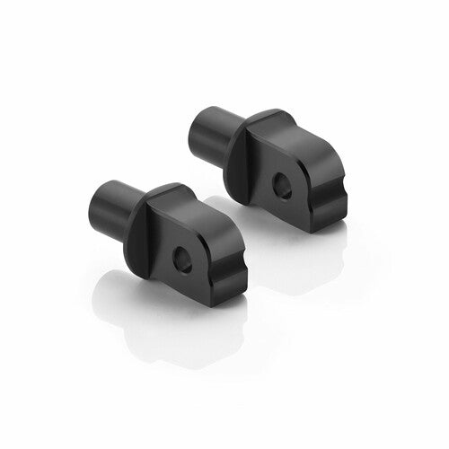 Rizoma Footpeg Mount Kit - Passenger Black Pair - PE858B