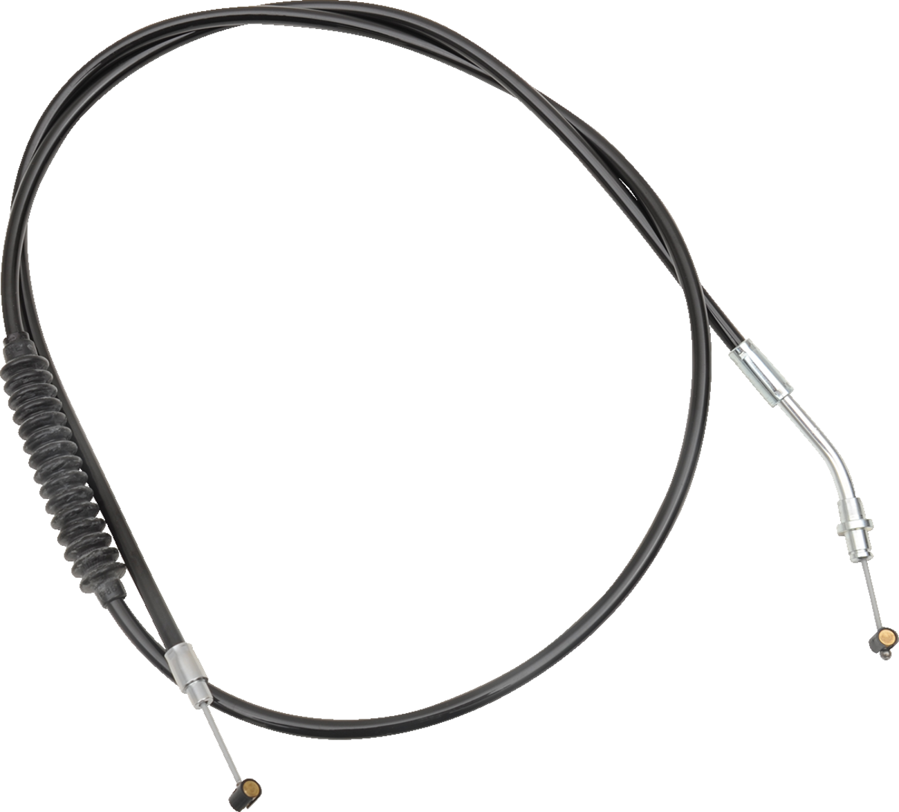 BARNETT Black Vinyl Clutch Cable - +6" / Indian 0652-1970