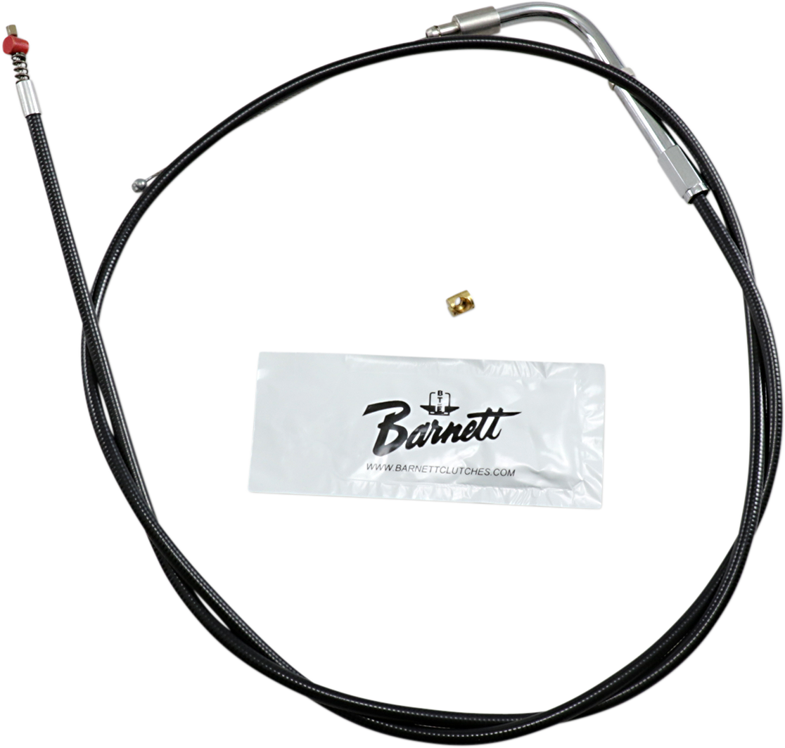 BARNETT Black Vinyl Idle Cable - +3" Size / 42" Length DS-223542