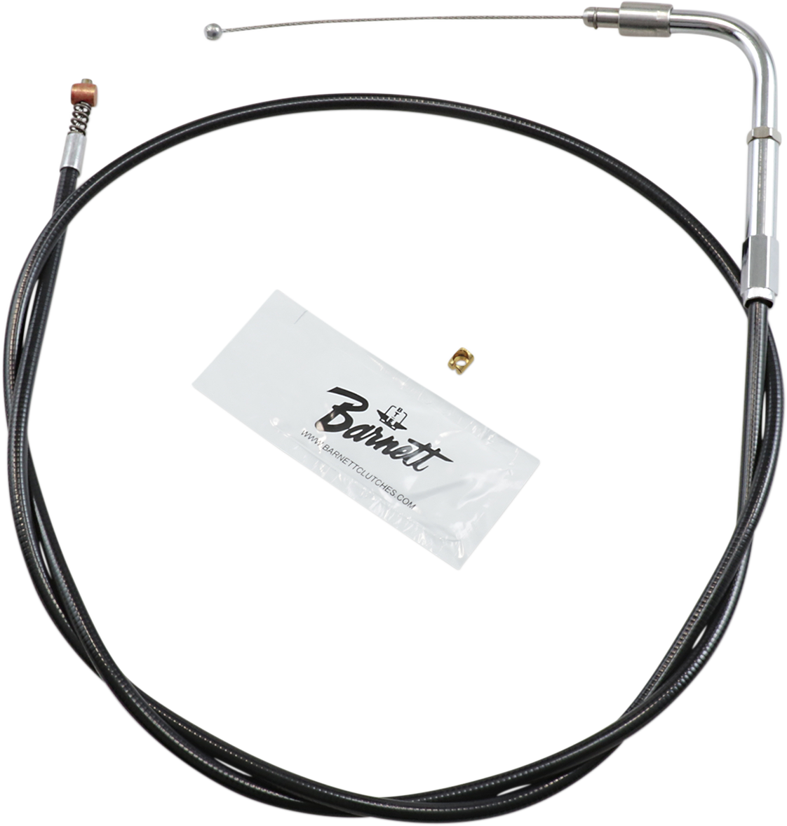 BARNETT Black Vinyl Idle Cable - +6" Size / 38" Length DS-223920
