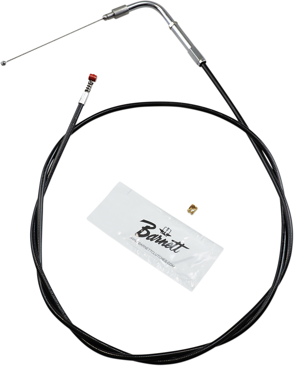 BARNETT Black Vinyl Idle Cable - +6" Size / 48" Length DS-223912