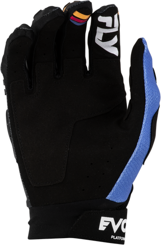 FLY Racing Evolution DST Bolt Gloves (2027) - Black / Blue / Multi - View 4