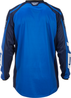 FLY Racing F-16 Jersey (2026) - Blue / Dark Blue / White - View 10