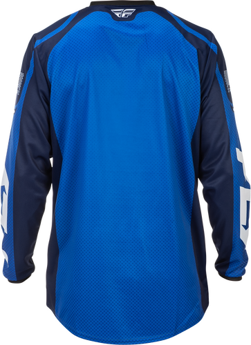 FLY Racing F-16 Jersey (2026) - Blue / Dark Blue / White - View 12