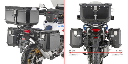 GIVI PLOS1178CAM PL One-Fit Cam for Honda CRF1100L Africa Twin and Honda CRF1100L Africa Twin Adv Sports