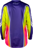 FLY Racing F-16 Raze Jersey (2027) - Purple / Red / Yellow - View 14