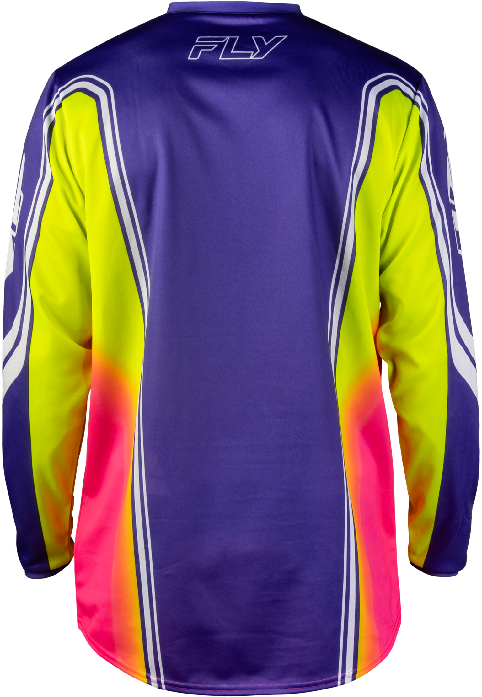 FLY Racing F-16 Raze Jersey (2027) - Purple / Red / Yellow - View 14