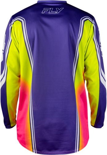 FLY Racing F-16 Raze Jersey (2027) - Purple / Red / Yellow - View 16