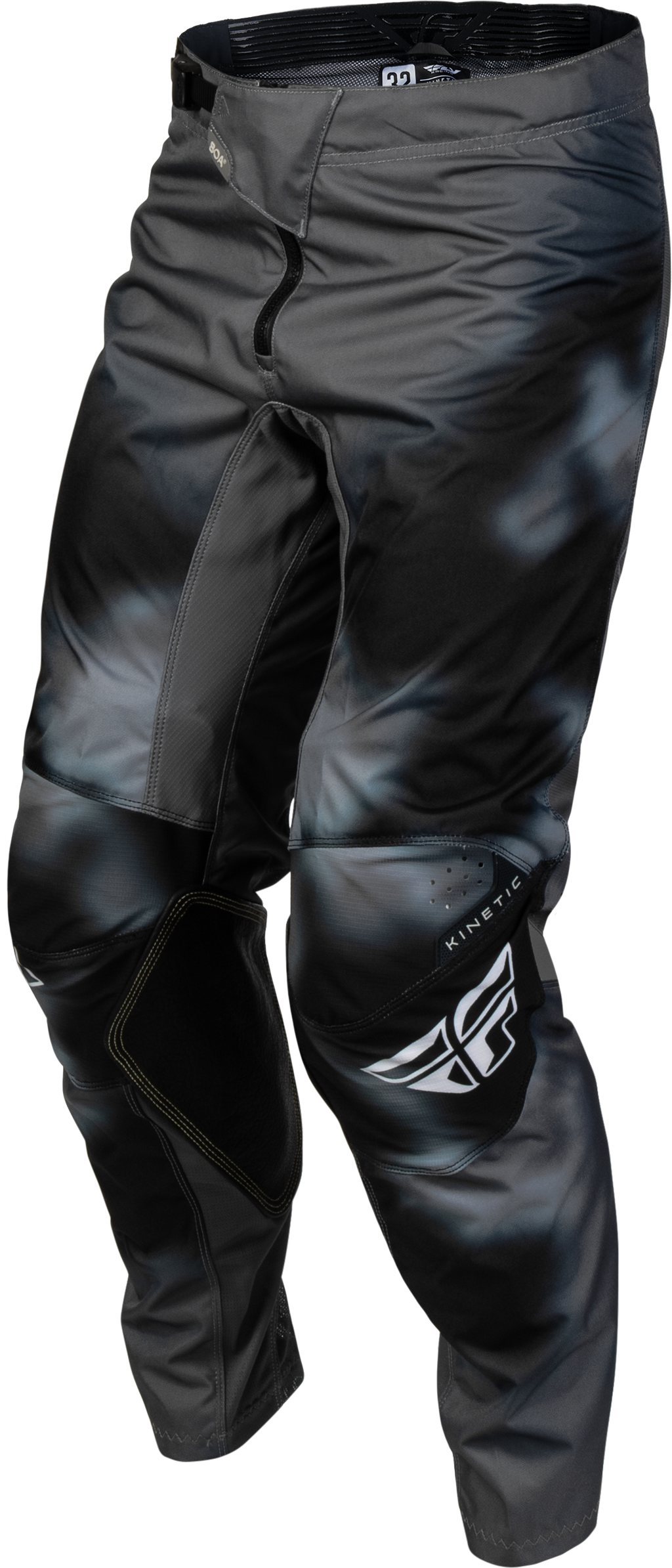 FLY Racing Kinetic Blur Pants (2027) - Black / Grey - View 13