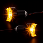 Eagle Lights Bar End LED Turn Signals for 7/8" Handlebars - Pair