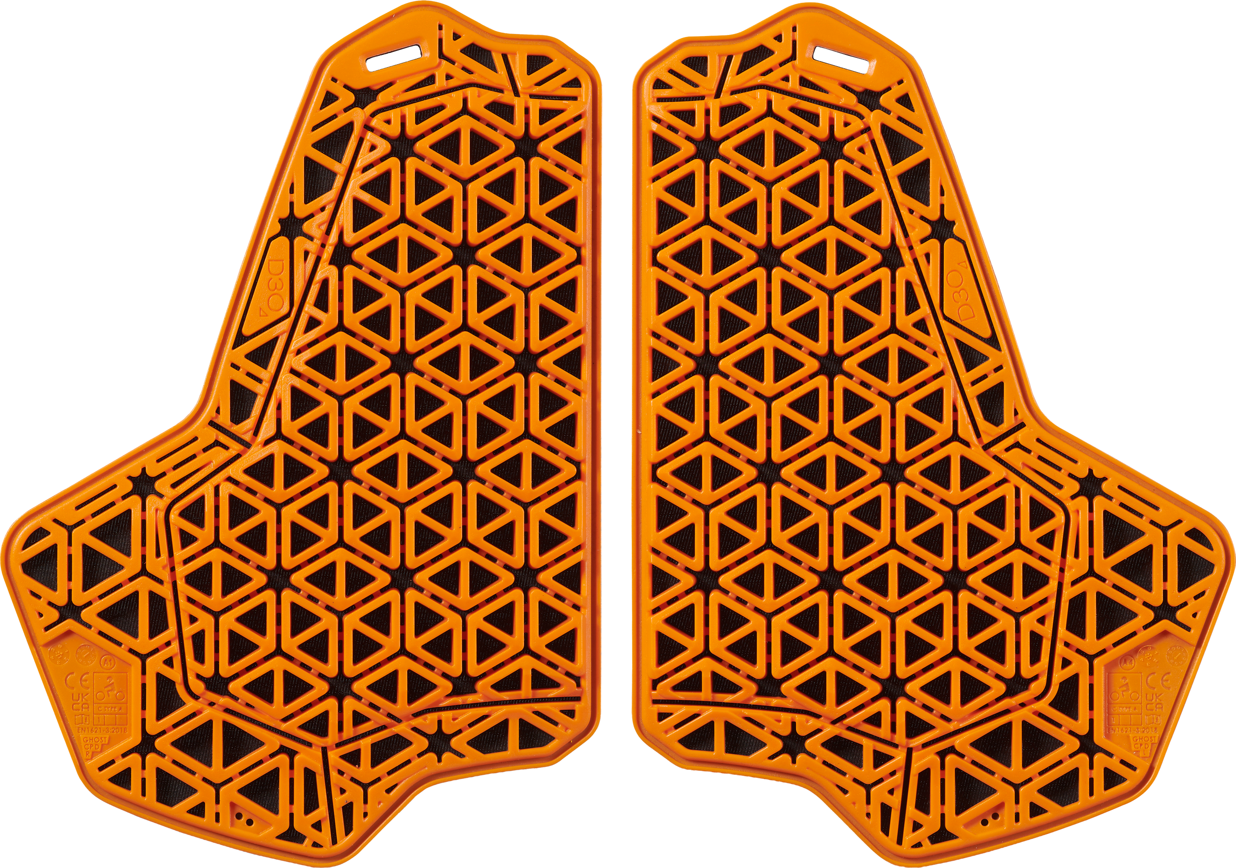 RST x D3O Ghost Split chest Protector - Orange - View 1