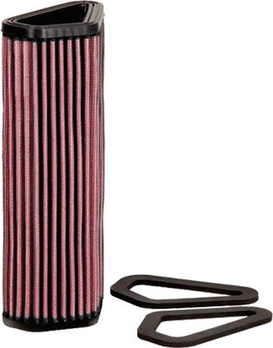 K&N DU-1007 High-Flow Air Filter For Ducati 1098, Ducati 1098R, And Ducati 1098R Bayliss Le