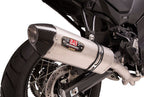 Yoshimura V-strom 650 17-25 Race R-77 Stainless 3/4 Exhaust, w/ Stainless Muffler