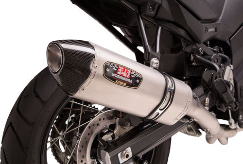 Yoshimura V-strom 650 17-25 Race R-77 Stainless 3/4 Exhaust, w/ Stainless Muffler