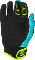 FLY Racing F-16 Gloves (2026) - Aqua / Black / White - View 2