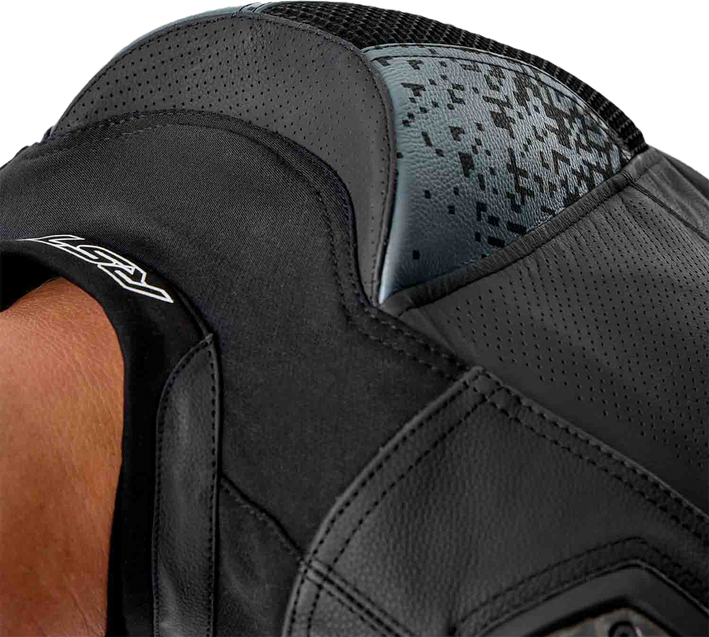 RST Pro Series Supersport-K CE Men's Leather Jacket - Grey / Black - View 20