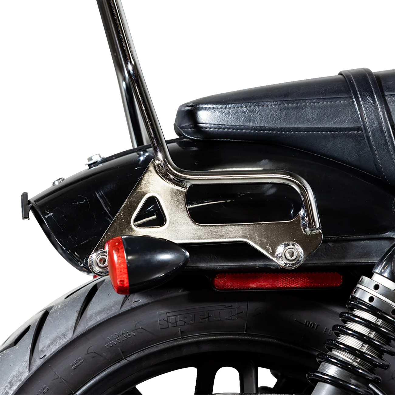 BILTWELL EXFIL Sissy Bar - XL / Chrome 1501-0738