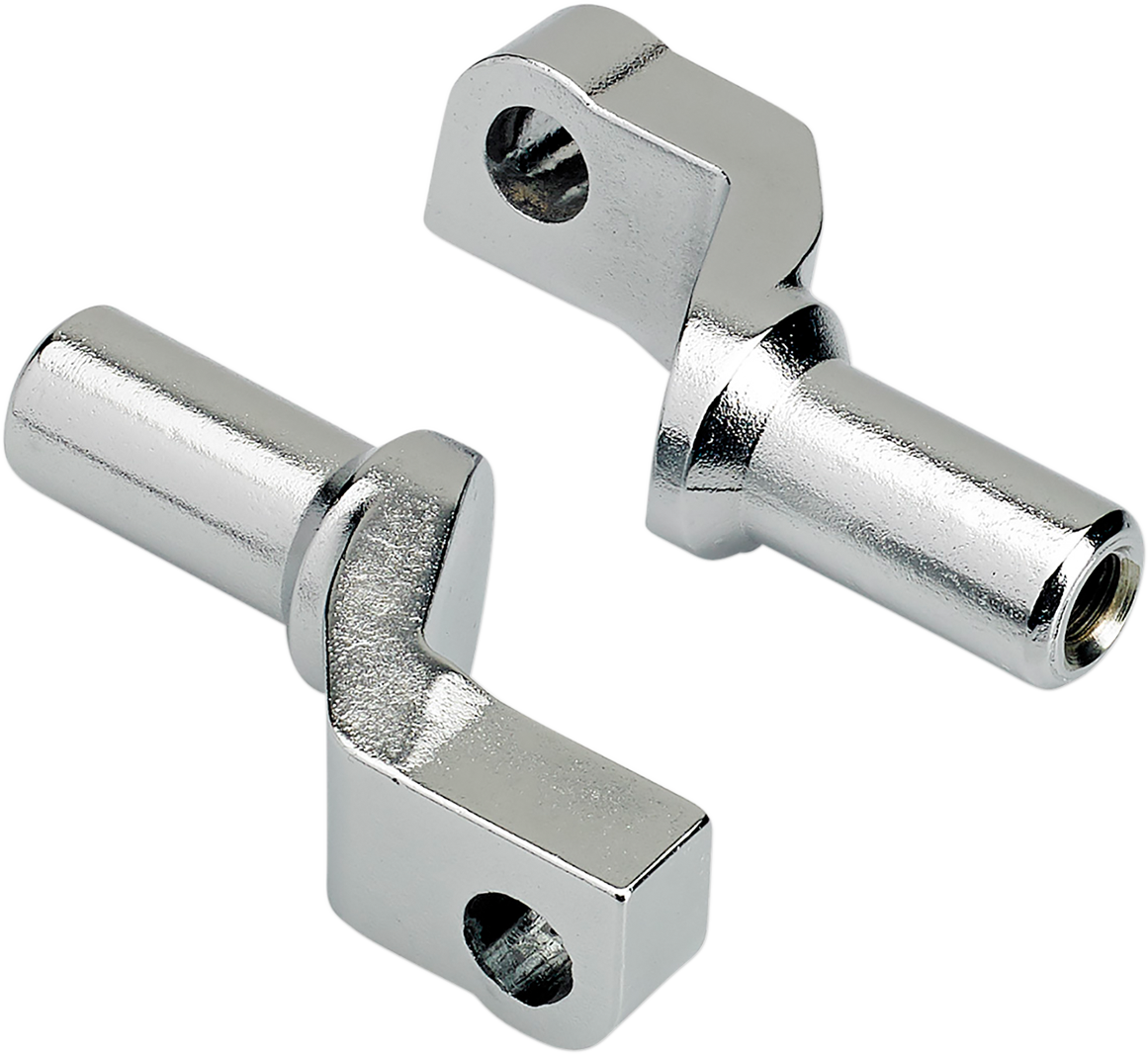 BILTWELL Foot Peg Step Mount - Chrome 1624-0344