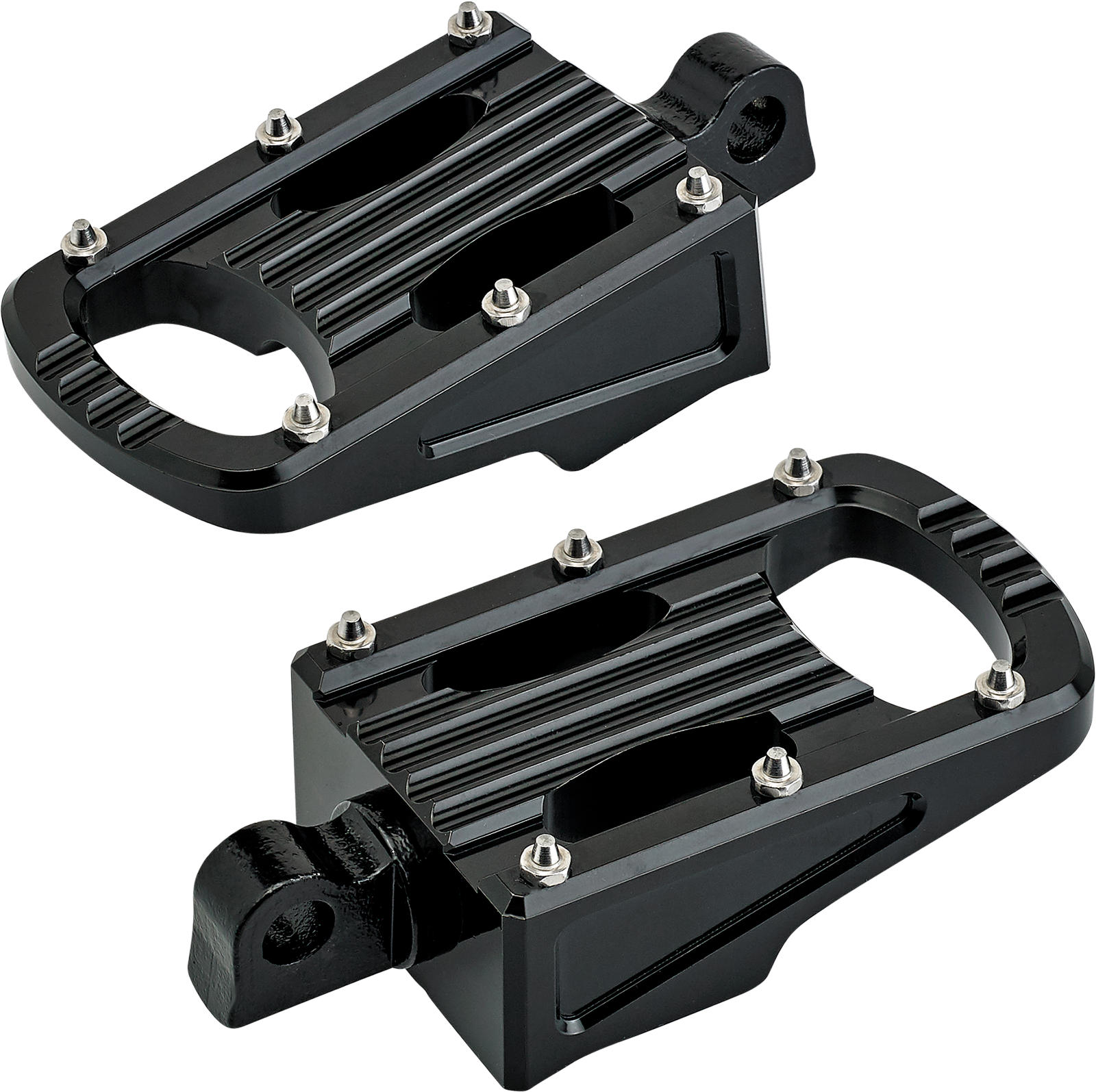BILTWELL Punisher Foot Pegs - Classic / Black 1620-2170