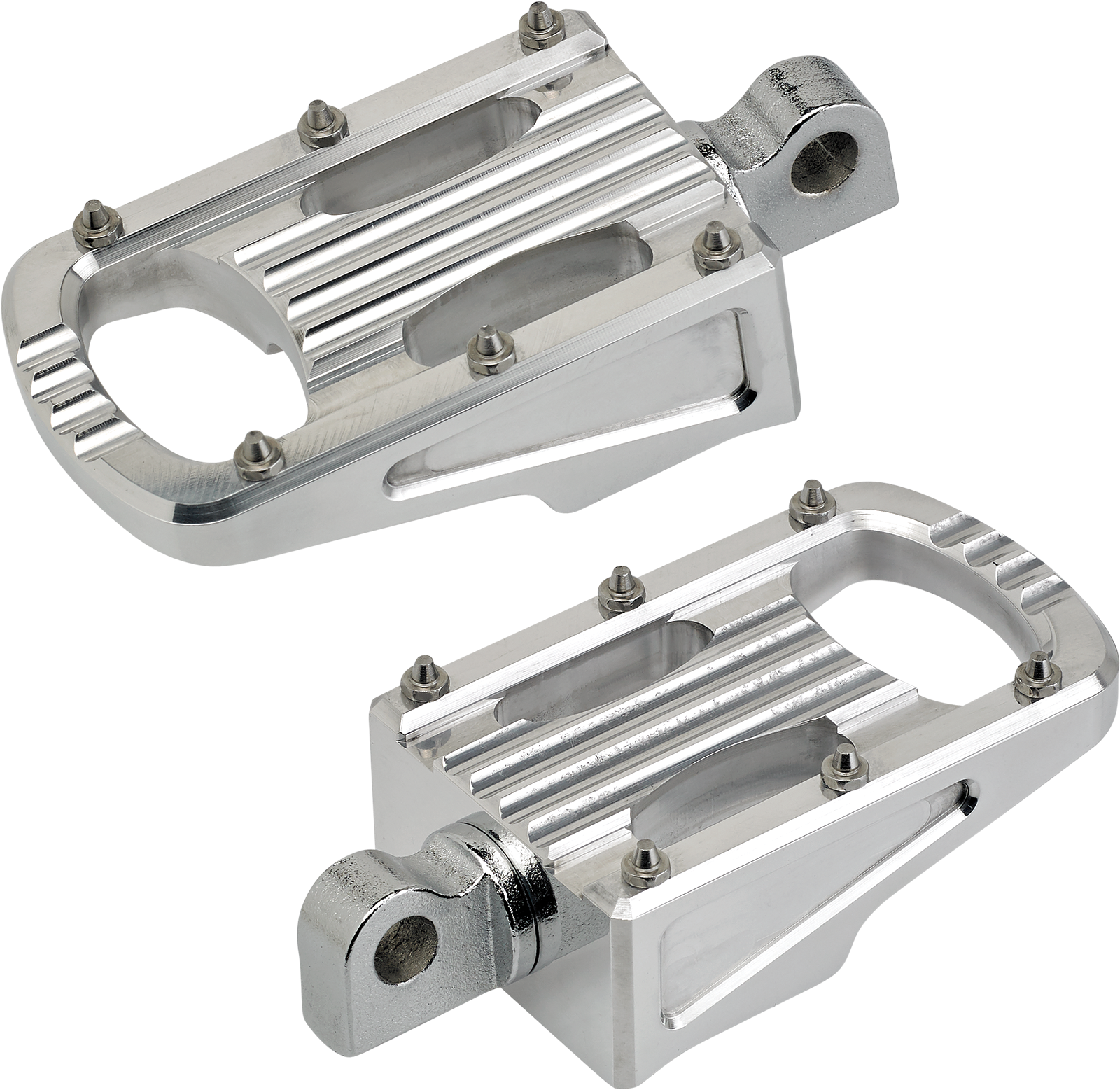 BILTWELL Punisher Foot Pegs - Classic / Polished 1620-2166