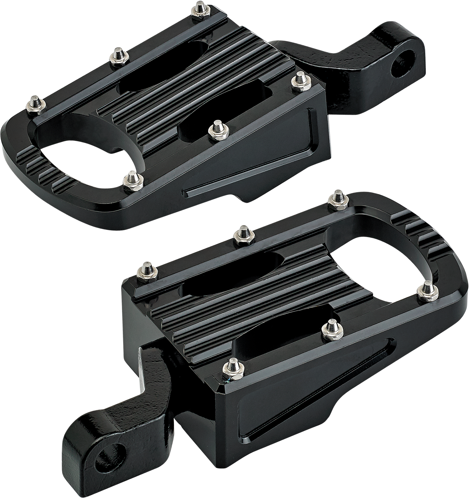 BILTWELL Punisher Foot Pegs - Step / Black 1620-2171