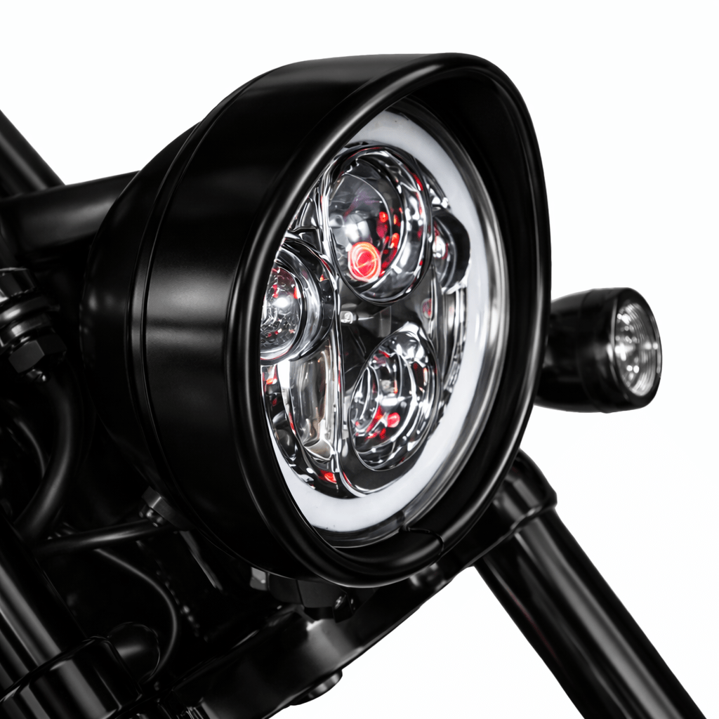 Eagle Lights Headlight 5 3/4" French Ring for Harley-Davidson®
