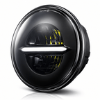 Eagle Lights Infinity Beam Series 5-3/4" Round LED Headlight for Harley-Davidson® and Indian® Motorcycles