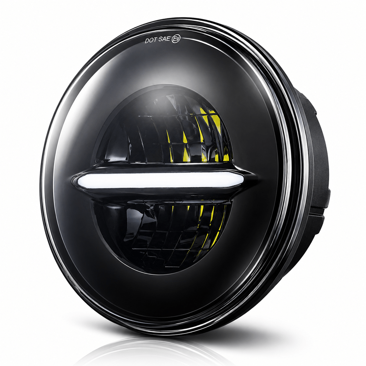 Eagle Lights Infinity Beam Series 5-3/4" Round LED Headlight for Harley-Davidson® and Indian® Motorcycles