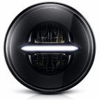 Eagle Lights Infinity Beam Series 5-3/4" Round LED Headlight for Harley-Davidson® and Indian® Motorcycles