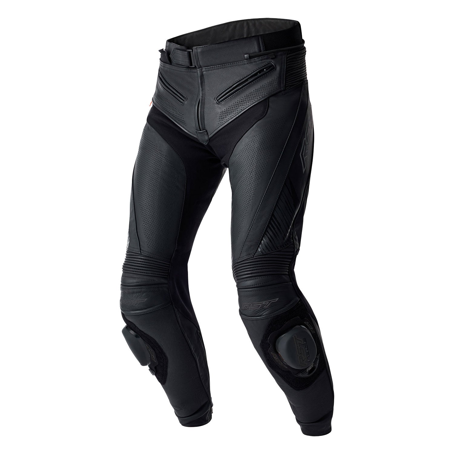 RST Tractech Evo 5 CE Men's Leather Pants (Short Leg) - Black - View 3