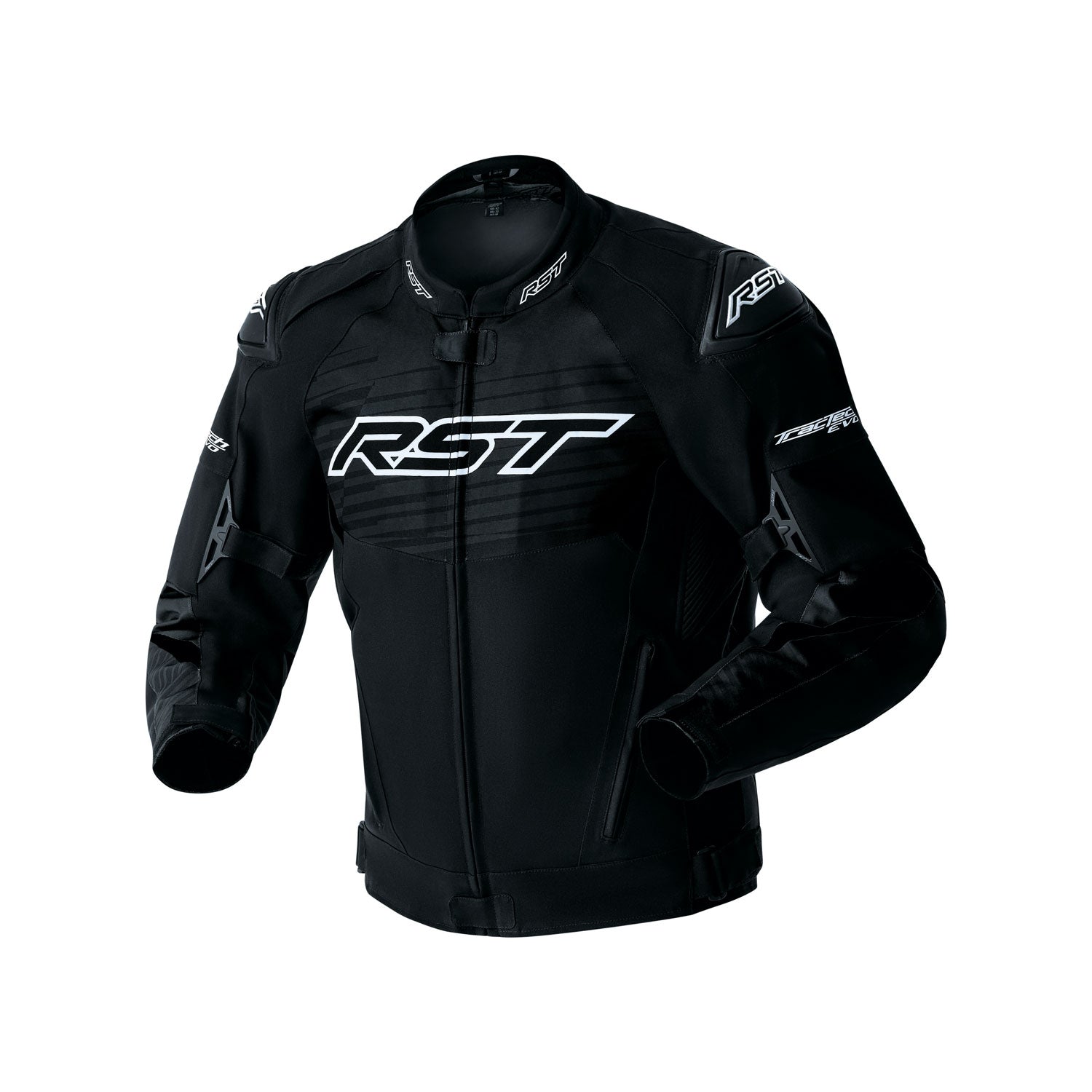 RST Tractech Evo 5 CE Men's Textile Jacket - Black / White - View 12