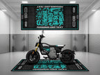 MPM Motorcycle Mat for BMW CE02 - MM4102