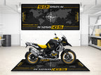 MPM Motorcycle Mat for BMW R1250GS 40th Years Anniversary Adventure - MM7248