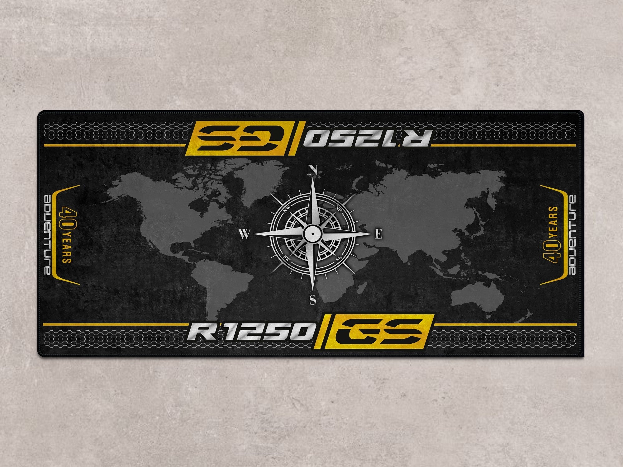 MPM Motorcycle Mat for BMW R1250GS 40th Years Anniversary Adventure - MM7248