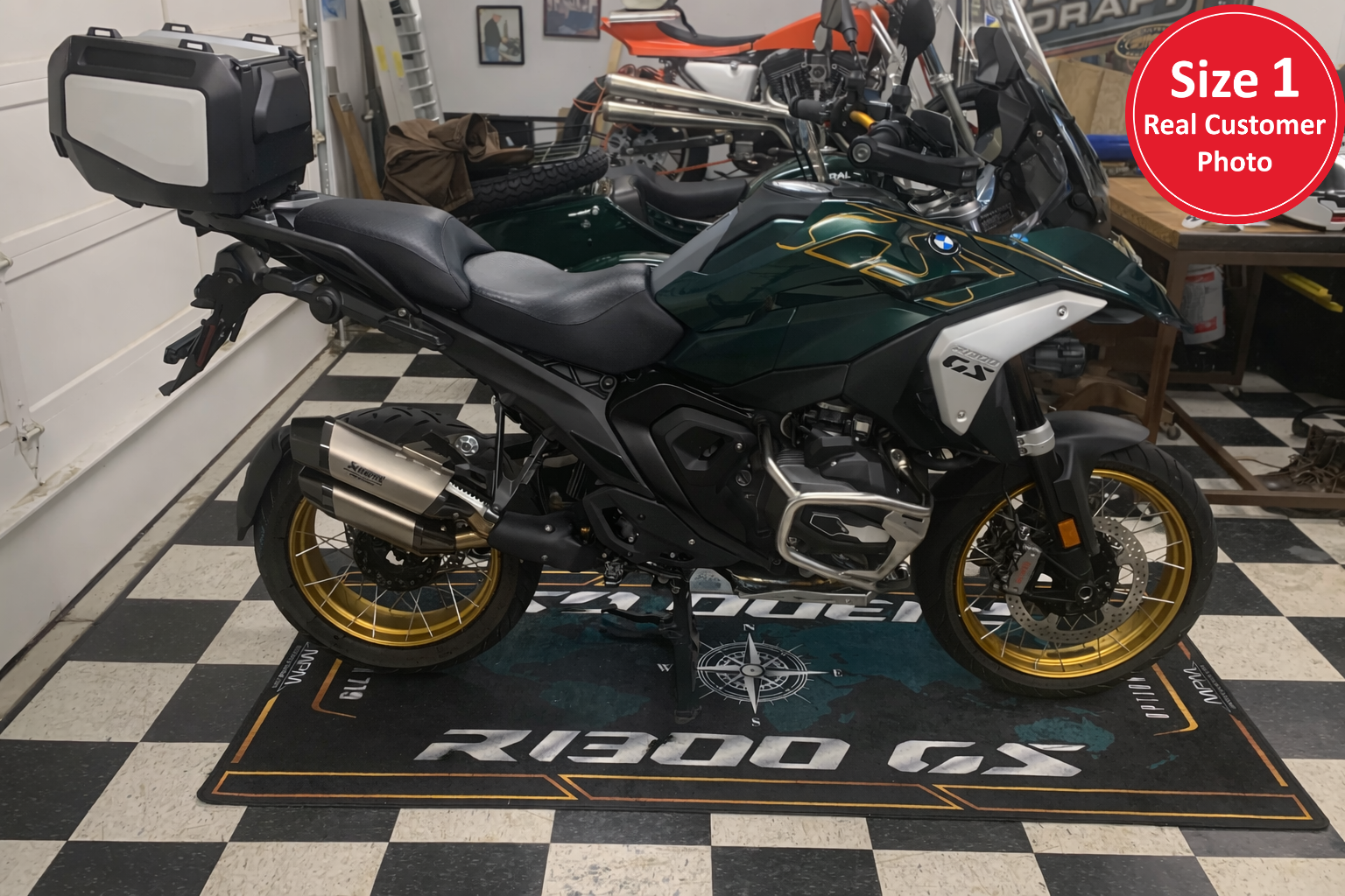 MPM Motorcycle Mat for BMW R 1300 GS - MM4101