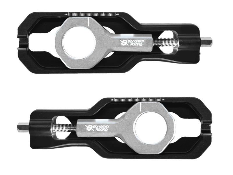 Bonamici Aprilia RS 660 Chain Adjuster (Black/Silver)