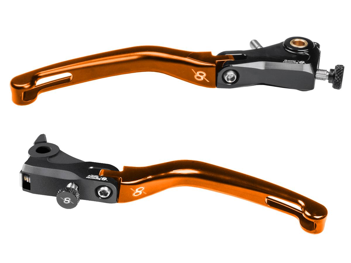 Bonamici KTM Super Duke 1290 Brake & Clutch Levers (2020+) (Black/Orange)