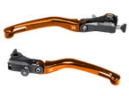 Bonamici KTM 1390 Super Duke R Brake & Clutch Levers (Black/Orange)