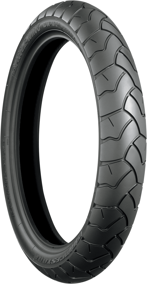 Bridgestone Battle Wing BW501 Tire - Battle Wing BW501-E - Front - 110/80R19 - 59V