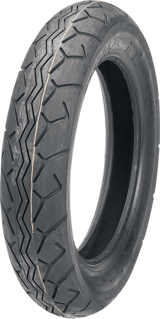 Bridgestone Exedra G703 Tire - Exedra G703-J - Front - 150/80-16 - Wide Whitewall - 71H