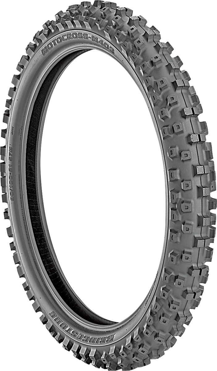 Bridgestone M403 Front Tire - Front - 60/100-12 - 33M