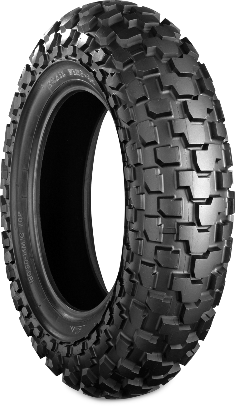Bridgestone Trail Wing Series Tire - Trail Wing TW42 - Rear - 120/90-17 - 64S