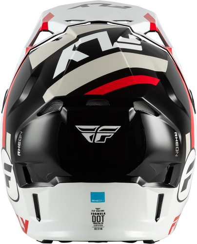 FLY Racing Formula CP Seal Helmet (2026) - White / Black / Red - View 24