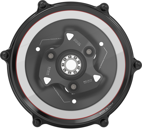 Rizoma Clutch Covers - Cover Black Duc - ZDM181B