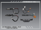 Yoshimura Type Z Standard LED Signal Kit For V2 Fender Eliminators