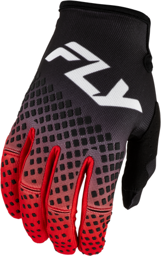 FLY Racing Kinetic Fade Gloves (2027) - Black / Red / White - View 7